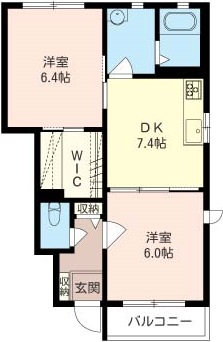 ソレイユ逗子の間取り