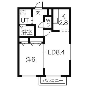 グレイス国見ケ丘の間取り