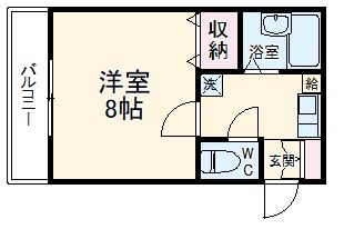 浜松市中央区和合町のアパートの間取り