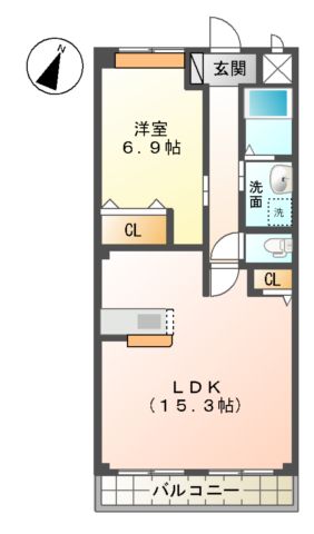 ノーヴィ・ザーモックの間取り