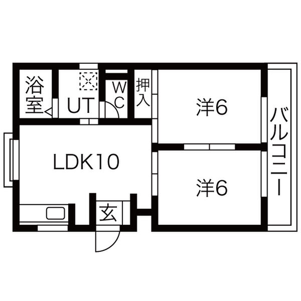 サンハイム中橋の間取り