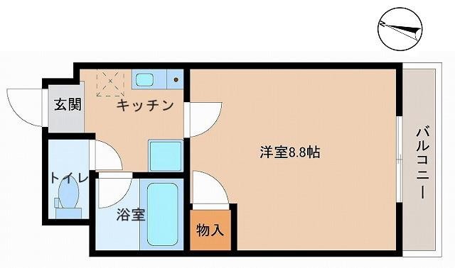 プレーンコートの間取り