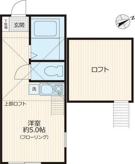 フォンテーヌコート川崎の間取り