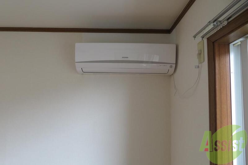 その他設備　エアコンがあれば暑い日が続いても快適に過ごせますね。