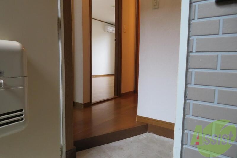 玄関　玄関はこんな感じで見た目もきれいになっています。