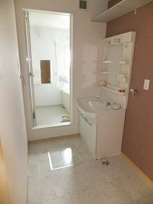 洗面設備　洗髪洗面化粧台