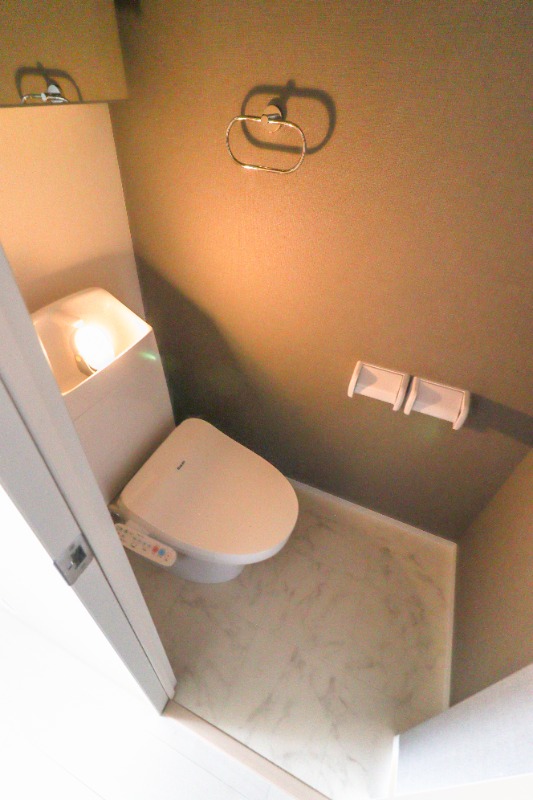 トイレ　図面と現状に相違がある場合には現状を優先