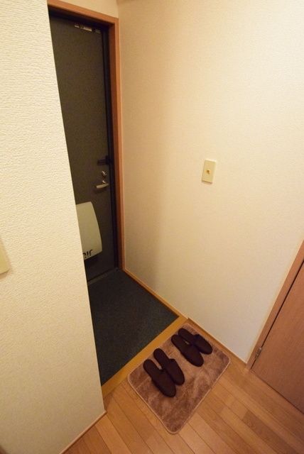 玄関　シューズボックス完備の玄関