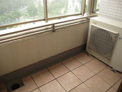 バルコニー　※別部屋の参考写真です。