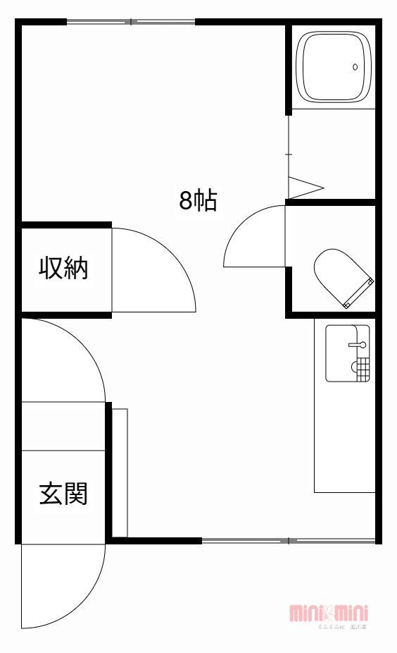 深川総合ハイツAの間取り写真
