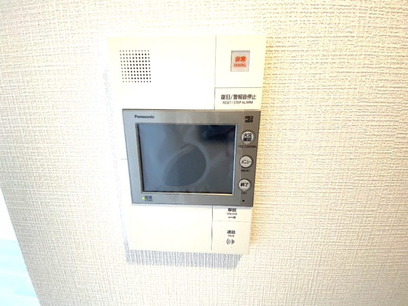 セキュリティ　安心のモニター付き！