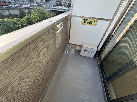 バルコニー　※別部屋の写真です