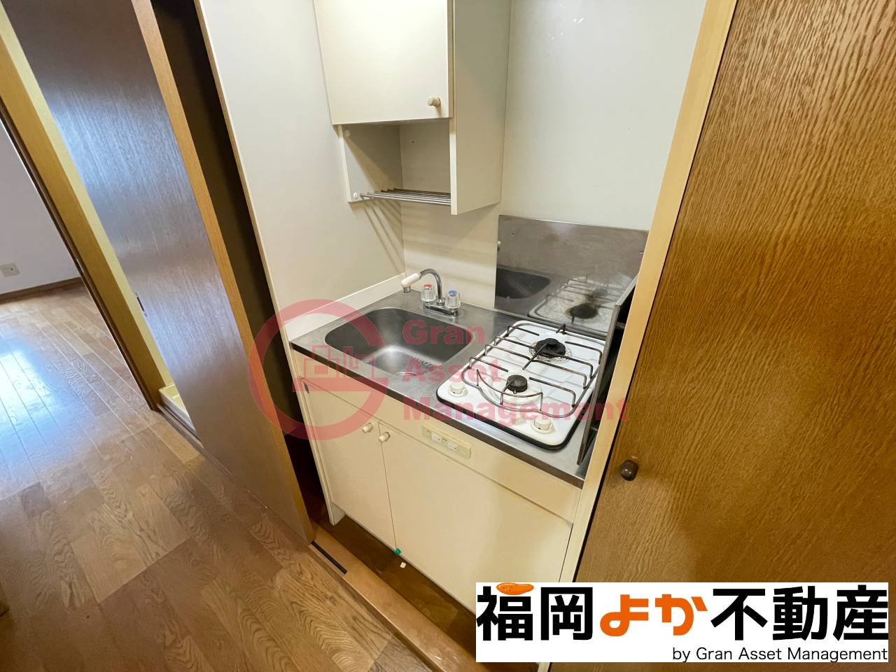 キッチン　コンパクトなキッチンで掃除もラクラク