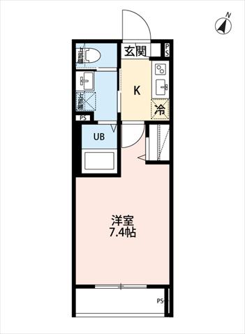 ＪＲ川越線 西大宮駅 徒歩9分 3階建 新築の間取り写真