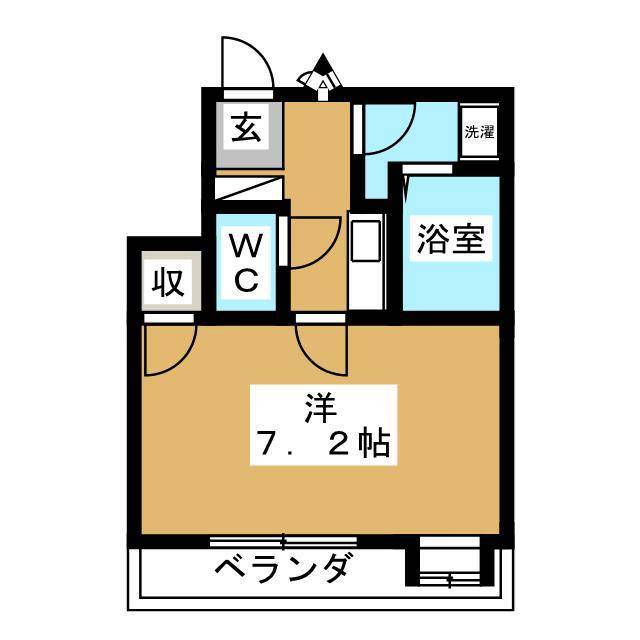 メープル国立Iの間取り写真