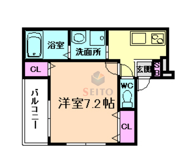 フジパレス曽根南町II番館の間取り写真