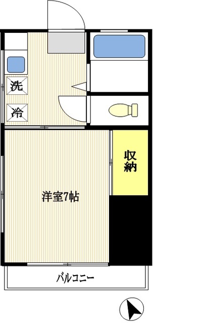 ひまわりハイツの間取り写真