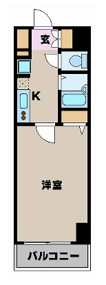 エステムプラザ横浜みなとみらいWESTの間取り