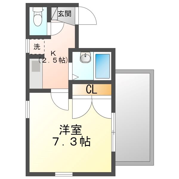 リヴィエール元八事の間取り