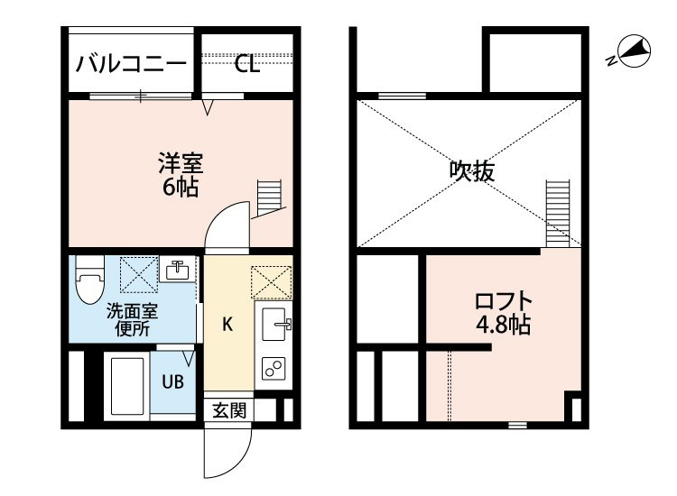 Ａｔｔｉｎー２_間取り_0