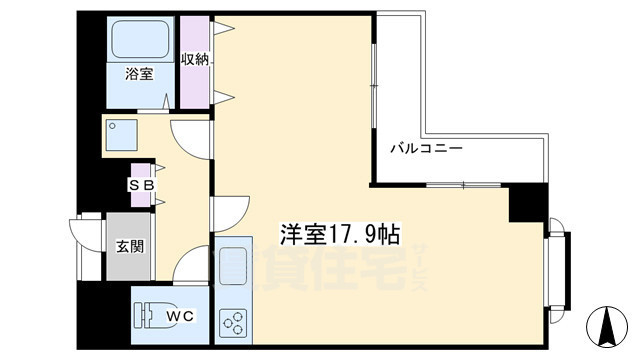 ロイヤルコート柳馬場の間取り