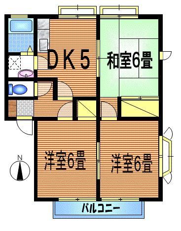 ディアコートの間取り