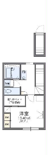 レオパレスラ・ティーダIIの間取り