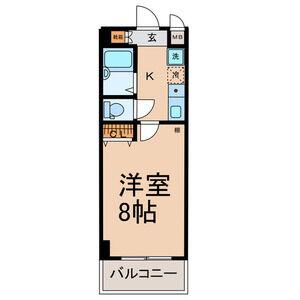 名古屋市守山区小幡のマンションの間取り