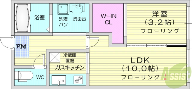 グランドリーム2の間取り