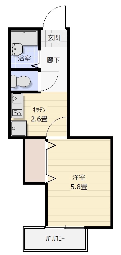 アメニイテの間取り