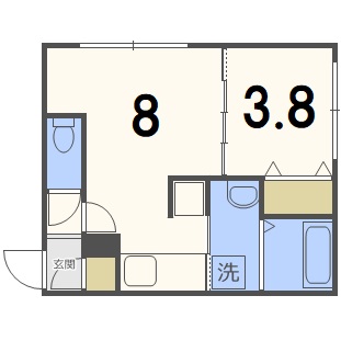 ＦＯＲＥＳＴＡ平岸の間取り