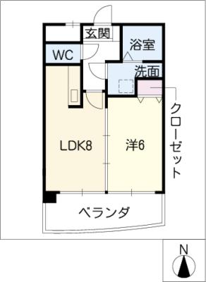 ロイヤルコート２１の間取り