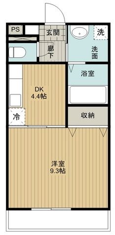 【アムール麻生の間取り】