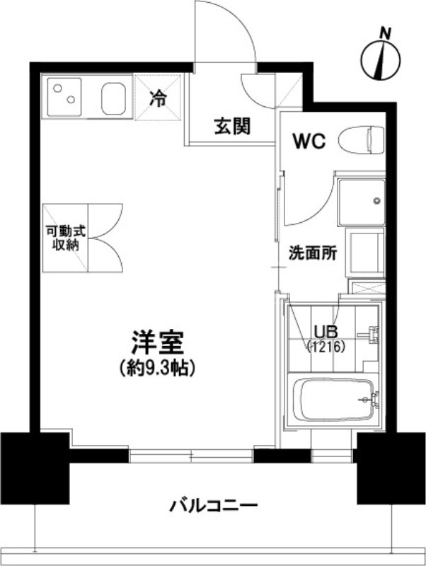 西新ROOMSの間取り