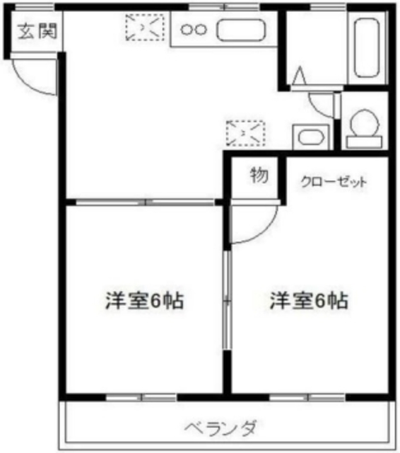 ヴィオレット千城の間取り