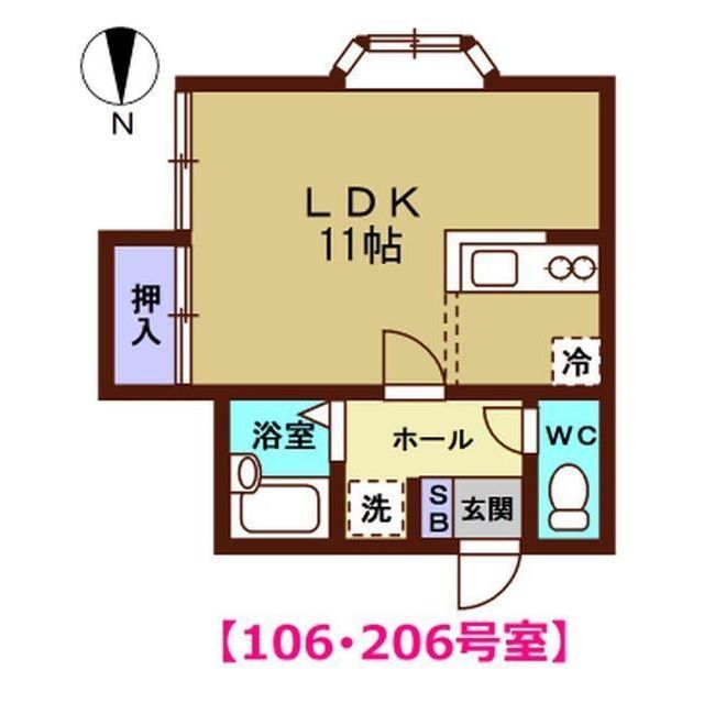 フォンテーヌの間取り