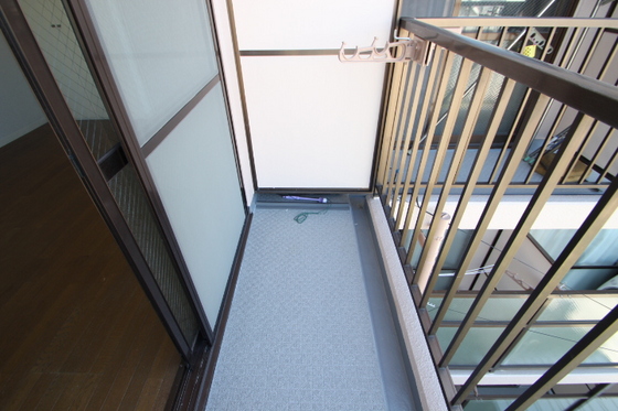 バルコニー　※別部屋の写真です