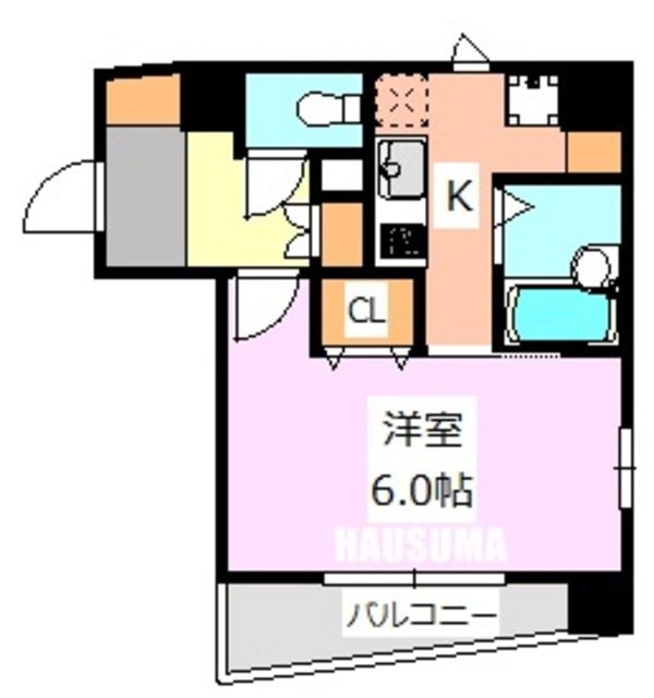 スカイコート大塚第2の間取り