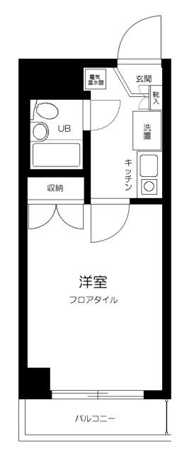 グローリア初穂田端の間取り