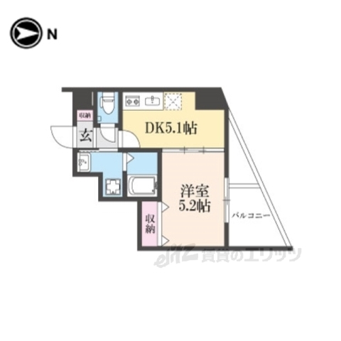 （仮称）右京区西京極浜ノ本町マンションの間取り