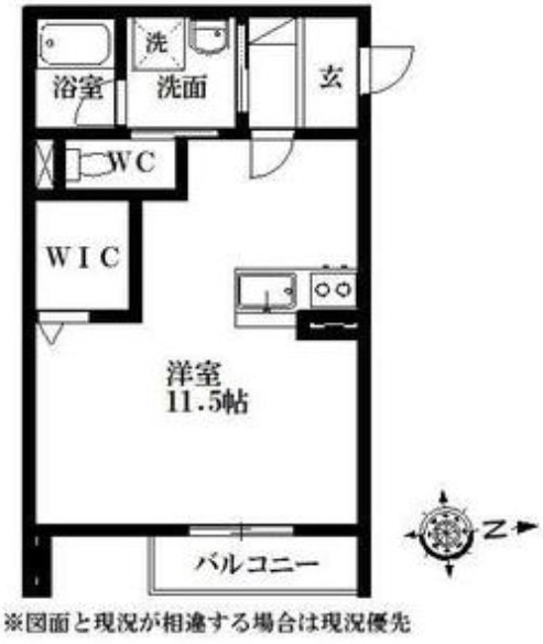 浜松市中央区佐藤のマンションの間取り