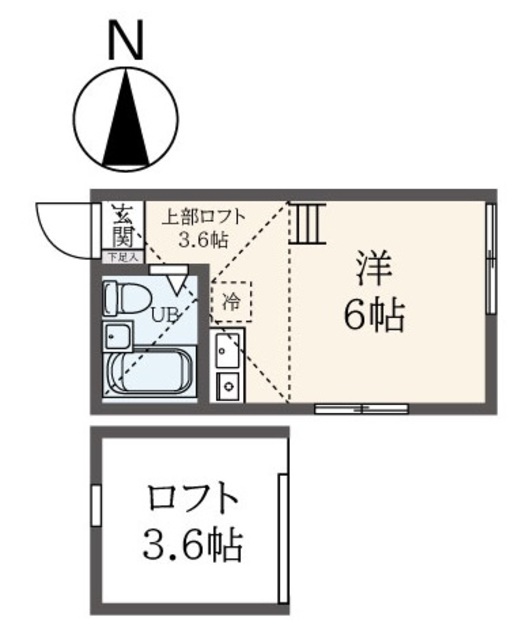 ユナイト戸部アンディーロードの間取り