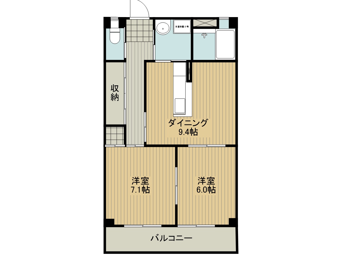 ファインプレストIIの間取り