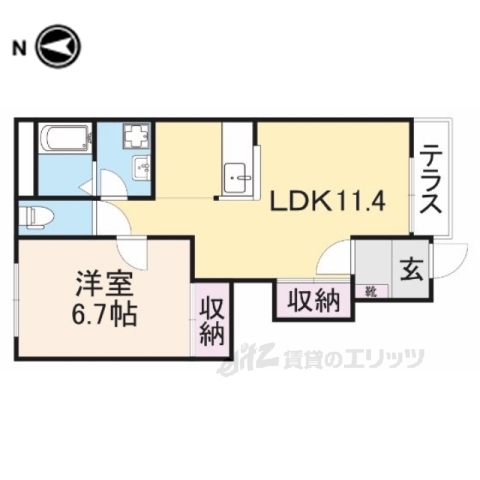 アイリスの間取り