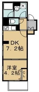 横浜市鶴見区栄町通のマンションの間取り