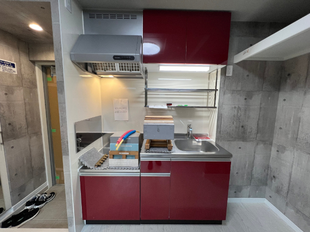 キッチン　※写真は１０１号室