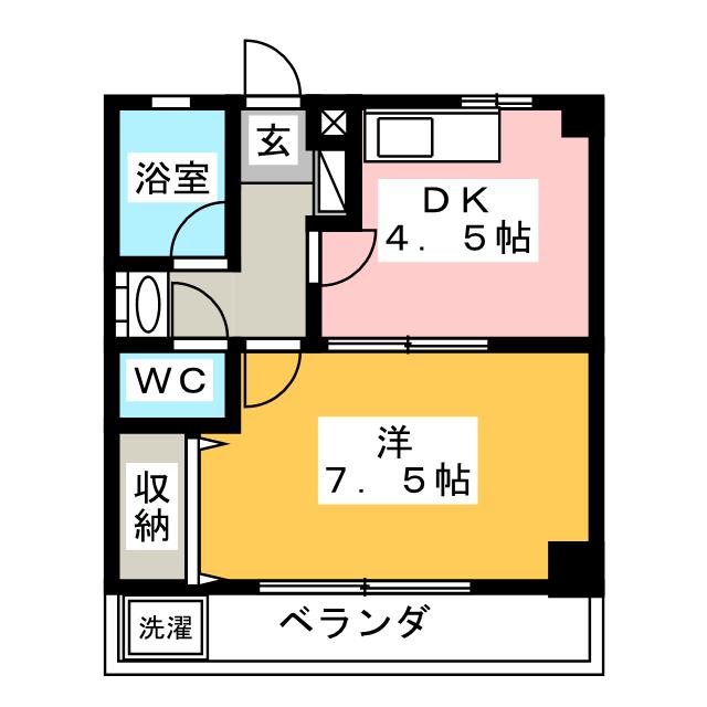 ライフニューセフィーロの間取り