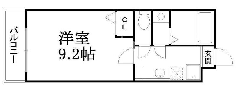 【アビタシオン東山の間取り】