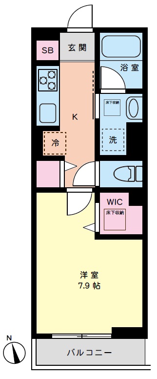 マイメゾン八千代中央の間取り