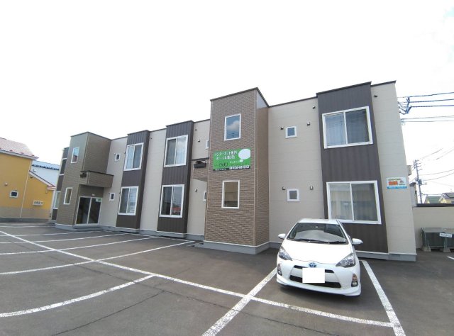 釧路市星が浦大通のアパートの建物外観